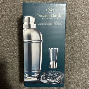 Lenox Tuscany Classics Silver Bar Set